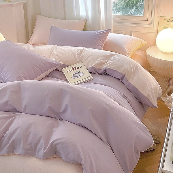 Ensemble Housse de Couette et Taie D’oreiller en Coton – Image 4